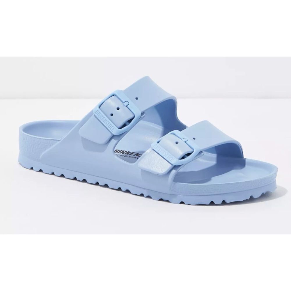 Birkenstock Arizona EVA Sandals in Ice Blue Size 41